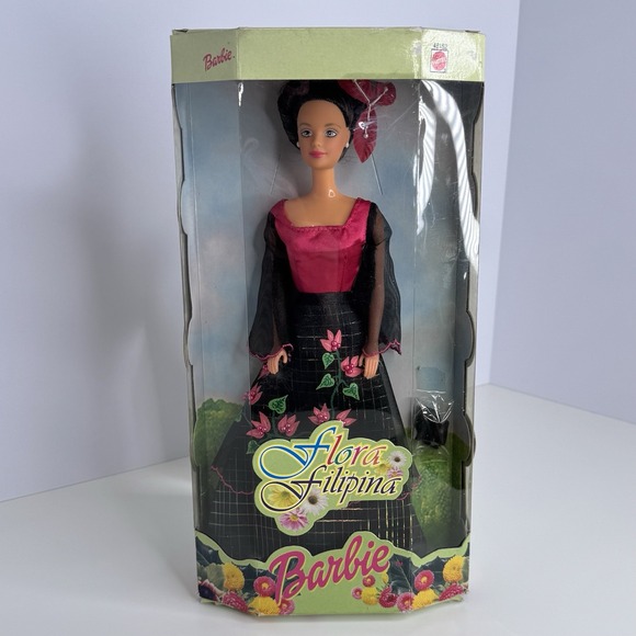 Barbie Other - RARE Flora Filipina Bougainvillea Barbie‎ -#9990- Made in the Philippines - NRFB